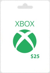 25 Xbox Gift Card